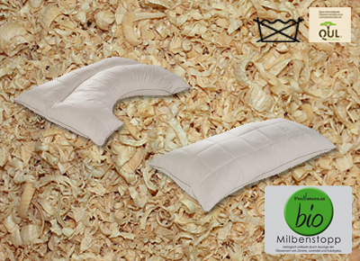 Füllung mit Zirbenflocken Füllung mit Zirbenflocken